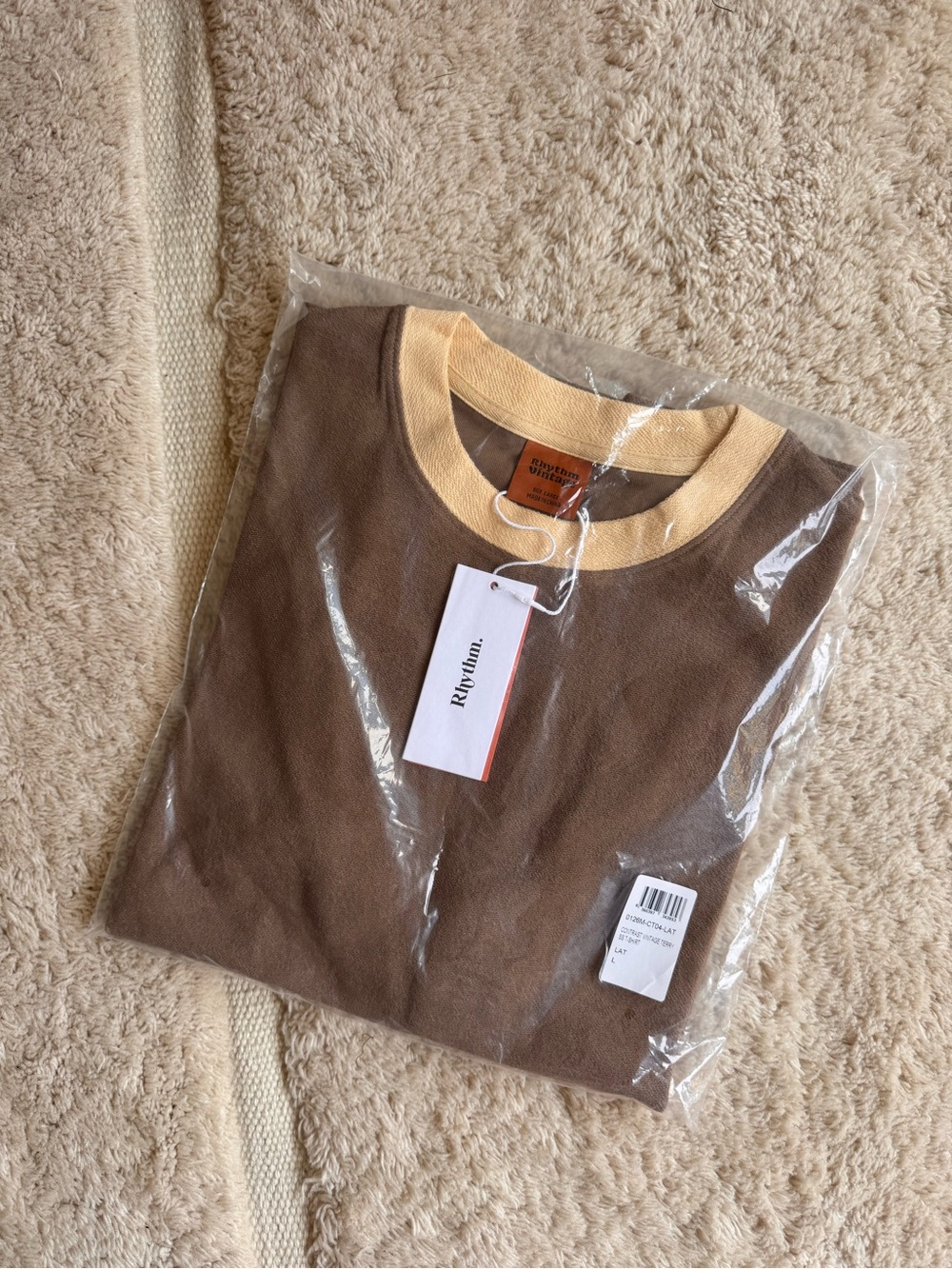 RHYTHM contrast vintage terry tee - Picture 3 of 3